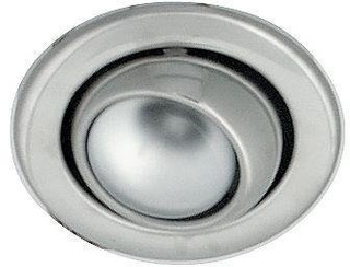 Oprawa halogenowa okrągła ruchoma srebrna E14