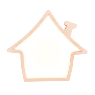 Lampka House IQ Kids do pokoju dziecięcego LED różowa zintegrowana