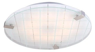 Plafon LED Noble okrągły 31 cm 6000K chrom biały IP20