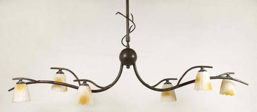 Candellux Lighting Lampa sufitowa Candellux 36-84838 Mikado plafon 6*40W G9 patyna