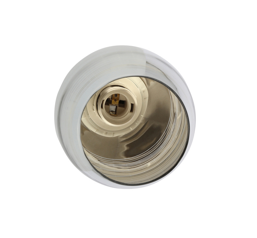 Lampa wisząca Marina szklana pojedyncza chrom do salonu 1xE27 regulowana