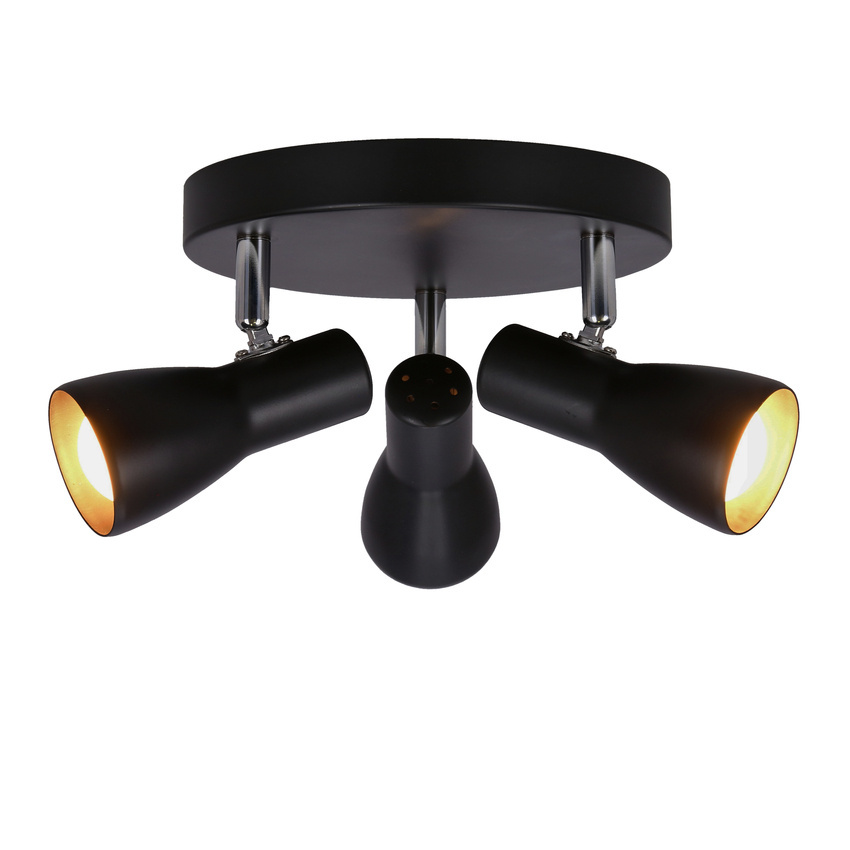 Lampa sufitowa Picardo reflektor regulowana 3-punktowa do kuchni metalowa