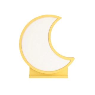 Lampka Moon do pokoju dziecięcego LED nocna księżyc ciepła barwa światła