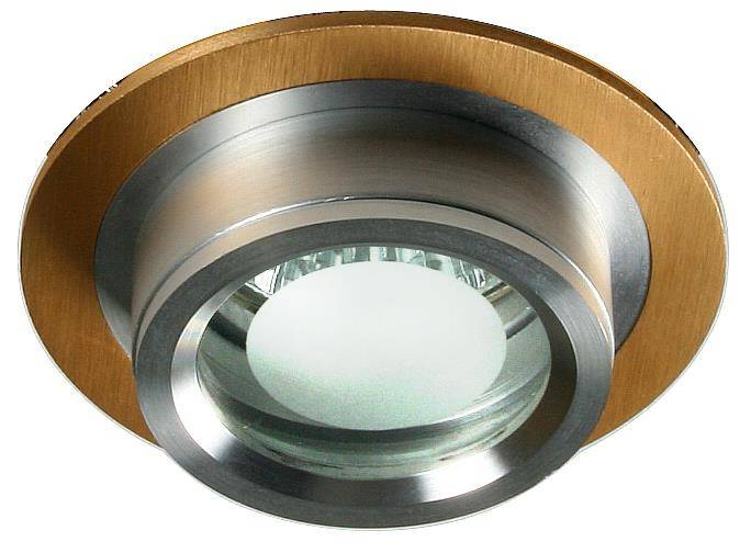 Oprawa stropowa aluminiowa złota SC-01 aranżacja