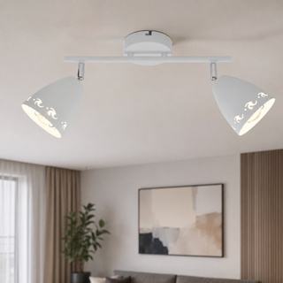 Lampa sufitowa COTY listwa regulowana 2-punktowa do korytarza metalowa