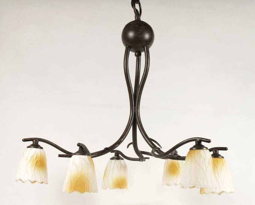 Candellux Lighting Lampa sufitowa Candellux 36-84852 Mikado 6*40W G9 patyna