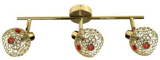 Lampa sufitowa Aron listwa 3-punktowa regulowana do salonu