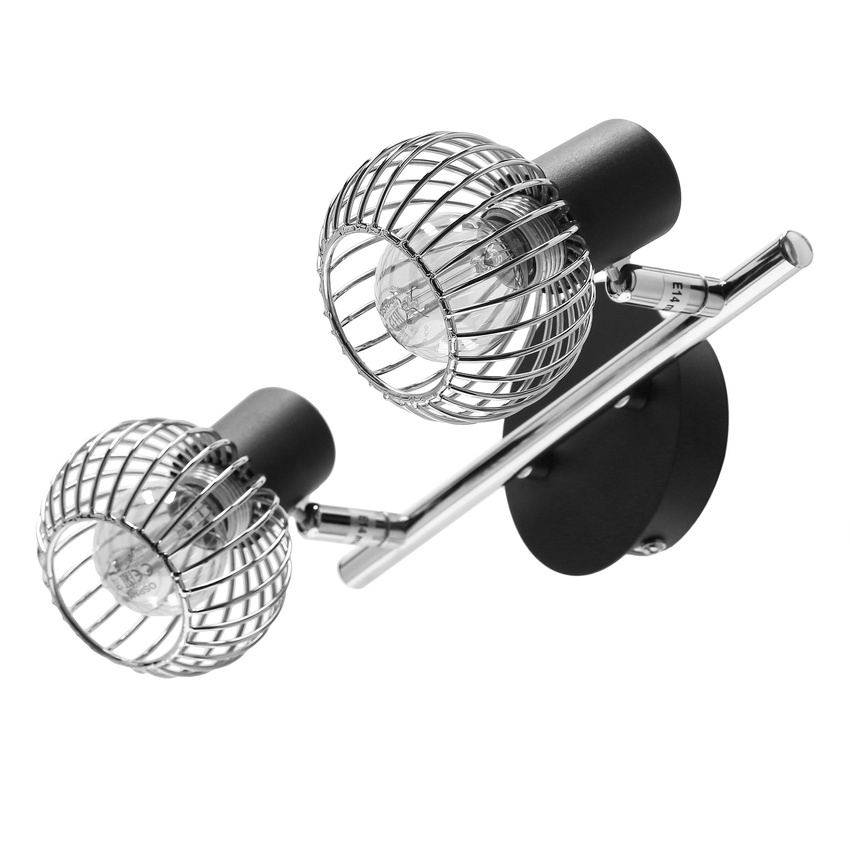 Lampa sufitowa OSLO listwa regulowana 2-punktowa metalowa