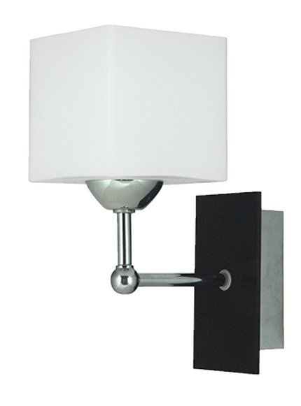 Lampa Ścienna Kinkiet Candellux Cubetto 21-24513 E27 Drewno+Chrom