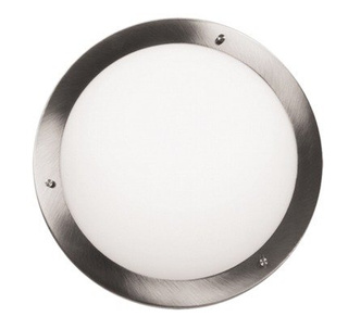 Plafon Aquila okrągły do łazienki IP44 18 cm satyna nikiel G9 Candellux