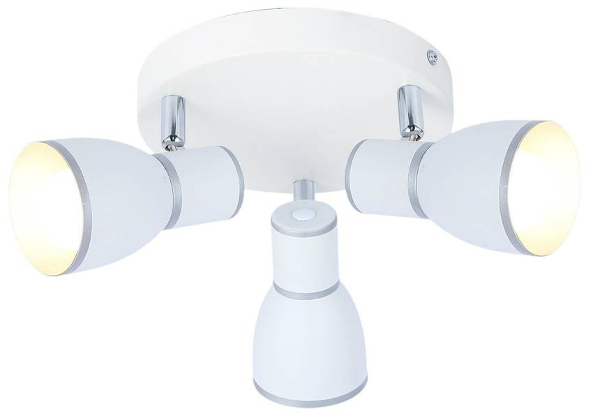Lampa sufitowa Fido reflektor regulowana 3-punktowa do salonu