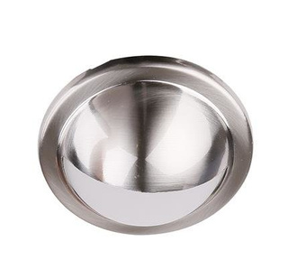 Oprawa meblowa okrągła srebrna G4