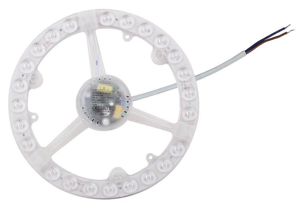 Panel LED 28W 3000K 23cm biały ciepły rozeta do plafonu Merc03 2173365