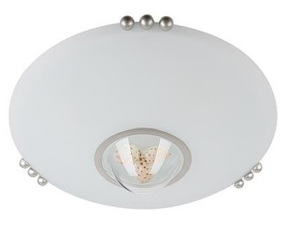 Plafon Muszelki okrągły 40 cm biały 2x40W E27 Candellux