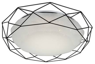 Plafon LED Sven czarny nowoczesny 43 cm 24W 4000K Candellux