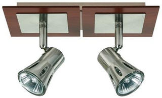 Lampa sufitowa Candellux spot regulowana 2-punktowa do salonu