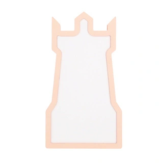 Lampka Tower IQ Kids do pokoju dziecięcego LED nocna różowo-biała