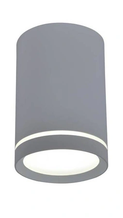 Lampa sufitowa tuba szara okrągła GU10 natynkowa Candellux