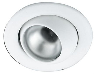 Oczko sufitowe okrągłe ruchome białe oprawa halogenowa R39 E14