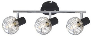 Lampa sufitowa OSLO listwa regulowana 3-punktowa do salonu