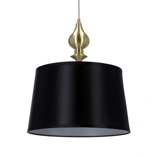 Lampa wisząca z abażurem Prima klasyczna do salonu i sypialni E27