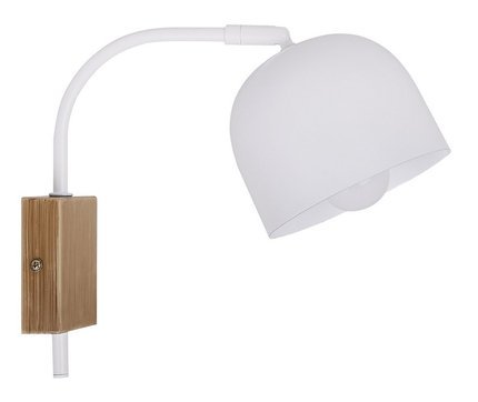 Kinkiet biały lampa ścienna 40W E27 regulowany Rupi Candellux 21-75482