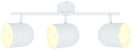 Lampa ścienna Candellux Azuro  93-63267 listwa E27 biały