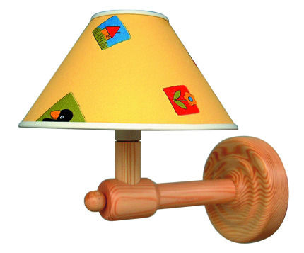 Lampa ścienna kinkiet 1X40W E14 biały BAMBI 21-65004