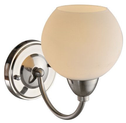 Lampa ścienna kinkiet 1X60W E27 satyna TOBAGO 21-25487