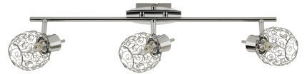 Lampa ścienna listwa 3X40W G9 chrom HORUS 93-19158