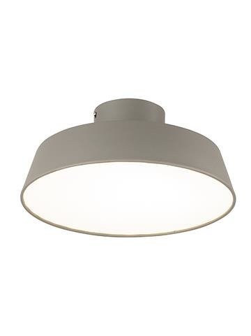 Lampa sufitowa szara satyna LED 18W Orlando Ledea 50133239