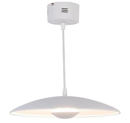 Lampa wisząca biała LED 34cm Lund Ledea 50133054